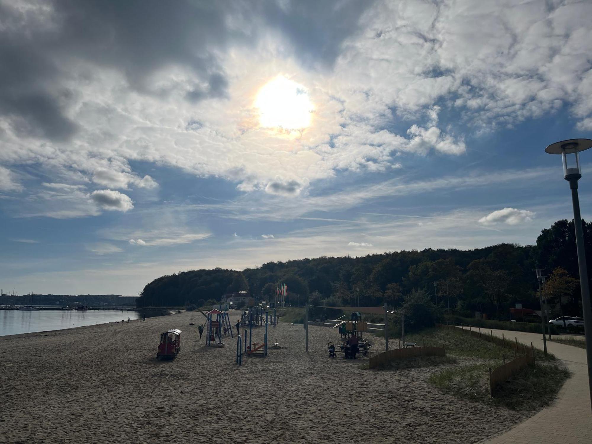 Lieblingsplatz -Wunderschoen, Mit Blick Auf Die Foerde ฮาร์ริสลี ภายนอก รูปภาพ