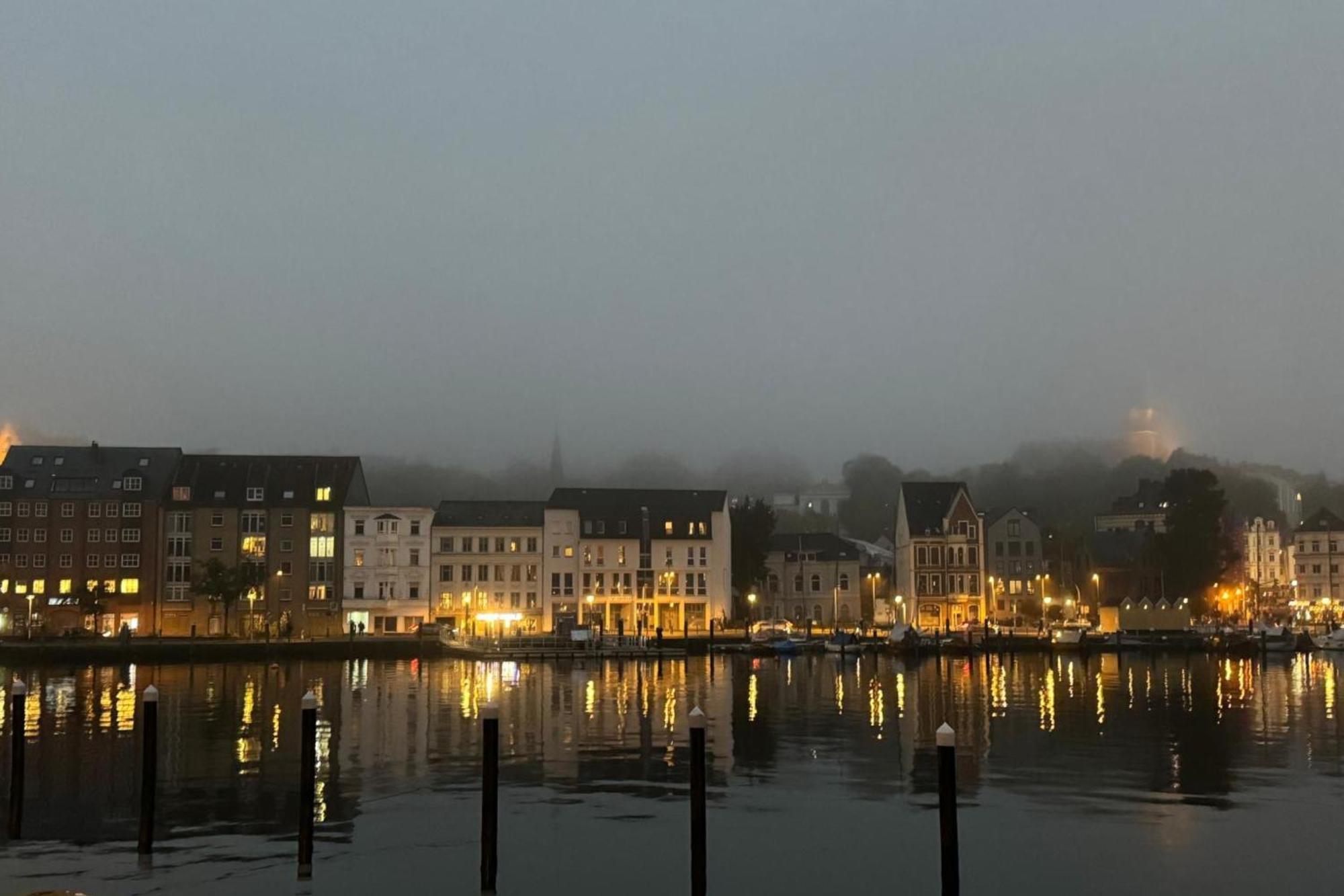 Lieblingsplatz -Wunderschoen, Mit Blick Auf Die Foerde ฮาร์ริสลี ภายนอก รูปภาพ